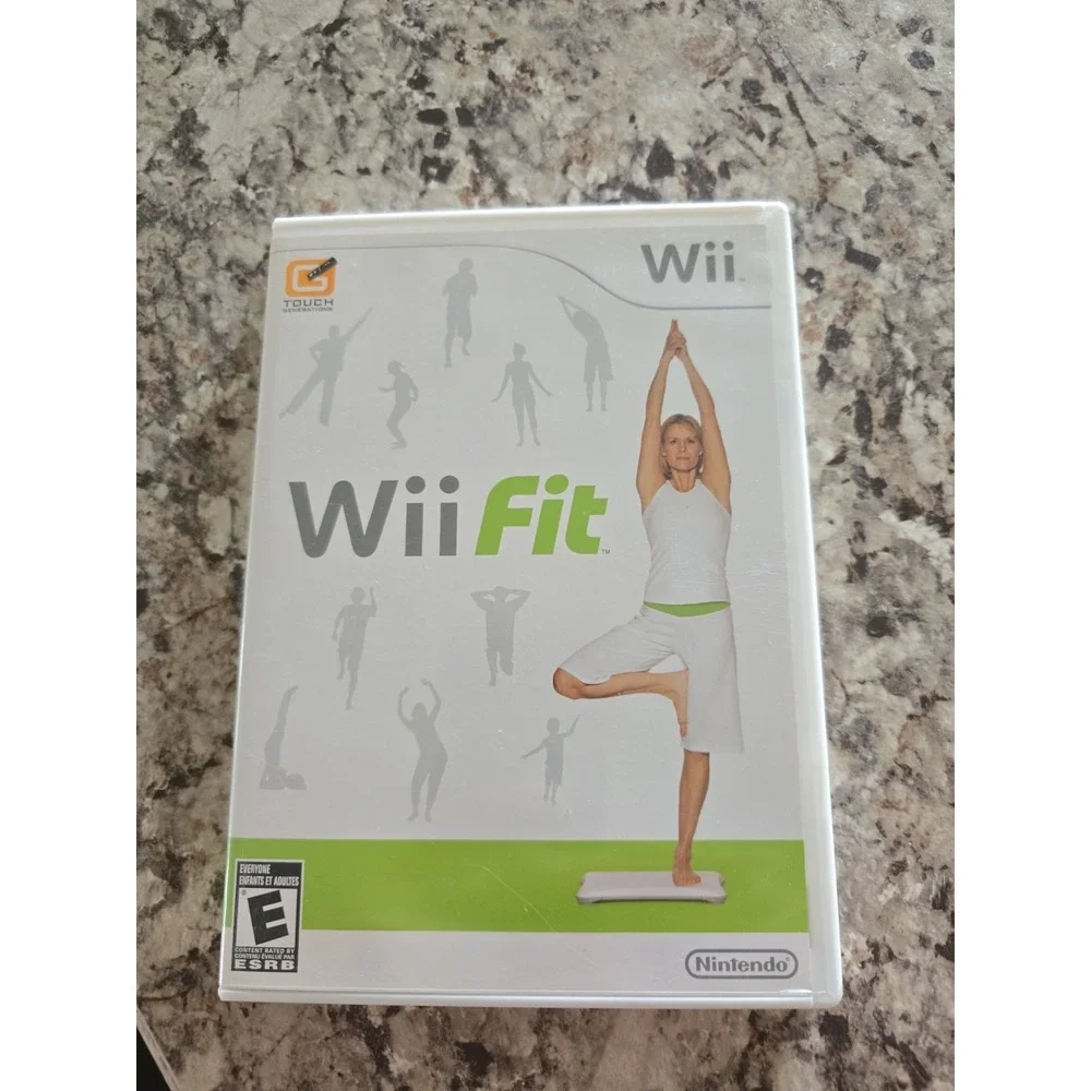 Wii Fit (Nintendo Wii) - Fitness Game - Complete w/ Manual  Preowned